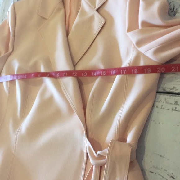 Kasper blush ruffled suit - Picture 5 of 14